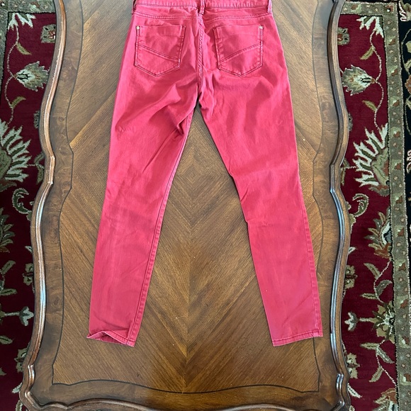 Skinny Jeans Red Size 27 GUC - Picture 6 of 6